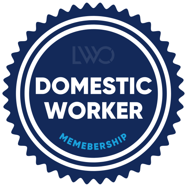 Domestic Worker Package membership badge